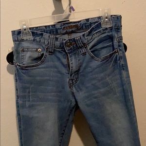 Denim light wash jeans